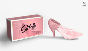 Ferrera Stiletto Pink Sparkle for Women (MCH)