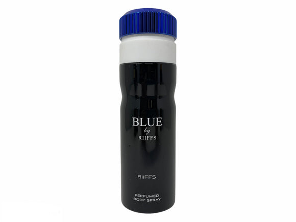 Blue by Riffs Perfumed Body Spray for Men - 6.67oz/200ml
