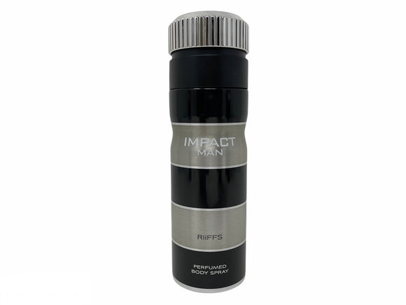 Impact by Riffs Perfumed Body Spray for Men - 6.67oz/200ml
