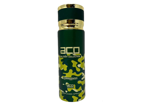 ACO Commando Perfumed Body Spray for Men - 6.67oz/200ml