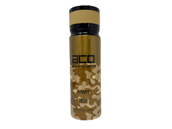 ACO Army Perfumed Body Spray for Men - 6.67oz/200ml
