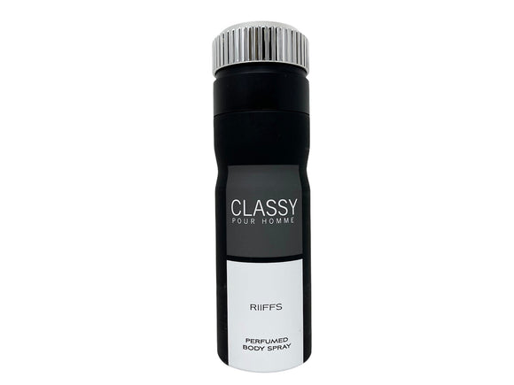 Classy by Riffs Perfumed Body Spray for Men - 6.67oz/200ml