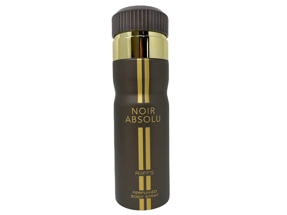 Noir Absolu by Riffs Perfumed Body Spray for Men - 6.67oz/200ml