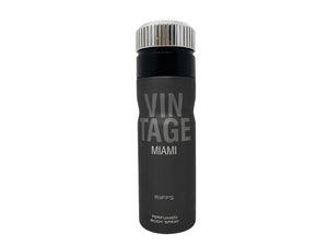 Vintage Miami by Riffs Perfumed Body Spray for Men - 6.67oz/200ml